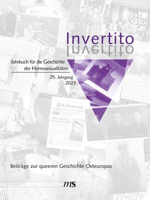 cover image of Invertito. Jahrbuch für die Geschichte der Homosexualitäten